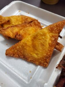 Chinatown on Thayer - crab rangoon