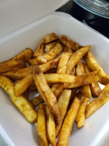 Los Andes - chicharron fried potato