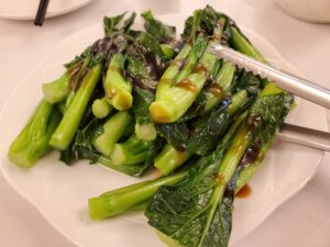 Ming Seafood Restaurant - yo choy with oyster sauce