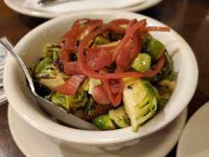 Providence Coal Fired Pizza - brussel sprouts