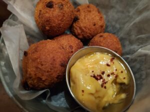 Hourly Oyster House - hushpuppies