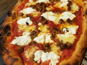 Providence Coal Fired Pizza - meatball pizza